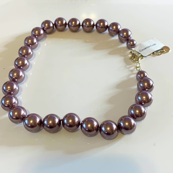 Charter Club oversized peal necklace - Picture 3 of 4